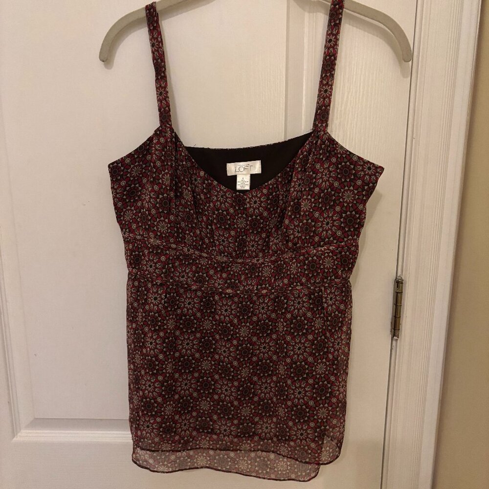 Colorful Loft Tank, Like New